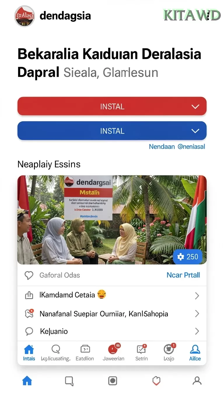 Cuplikan layar KOITOTO — halaman utama