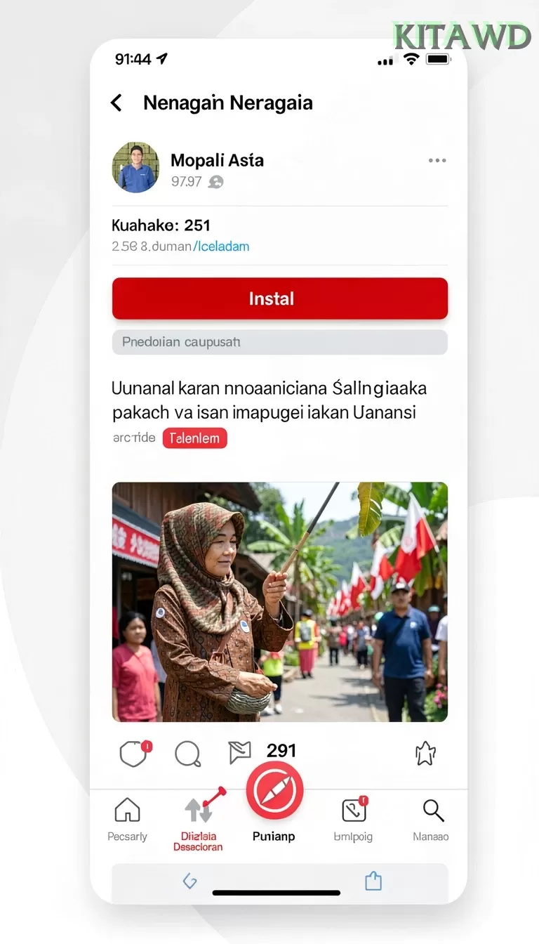 Cuplikan layar F7F7 — aktivitas