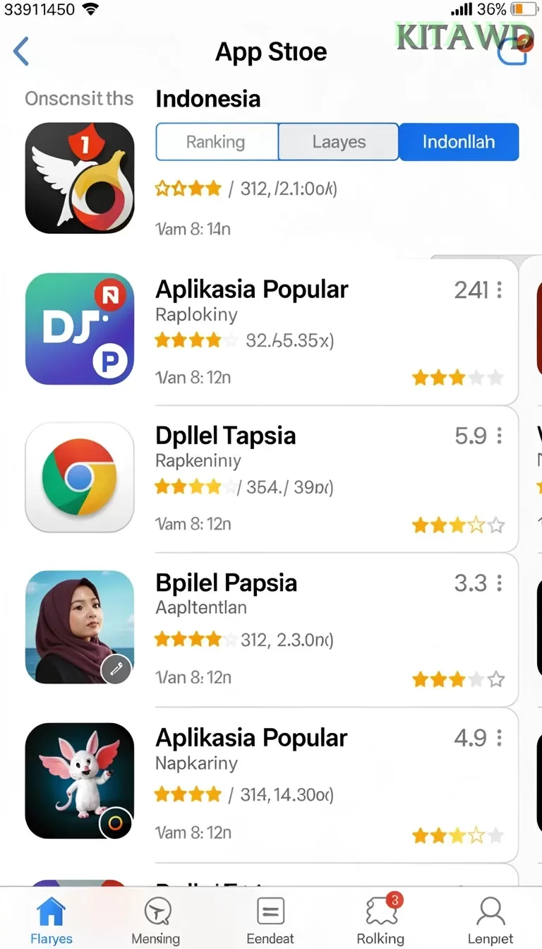 Cuplikan layar SEMAR99 — halaman utama