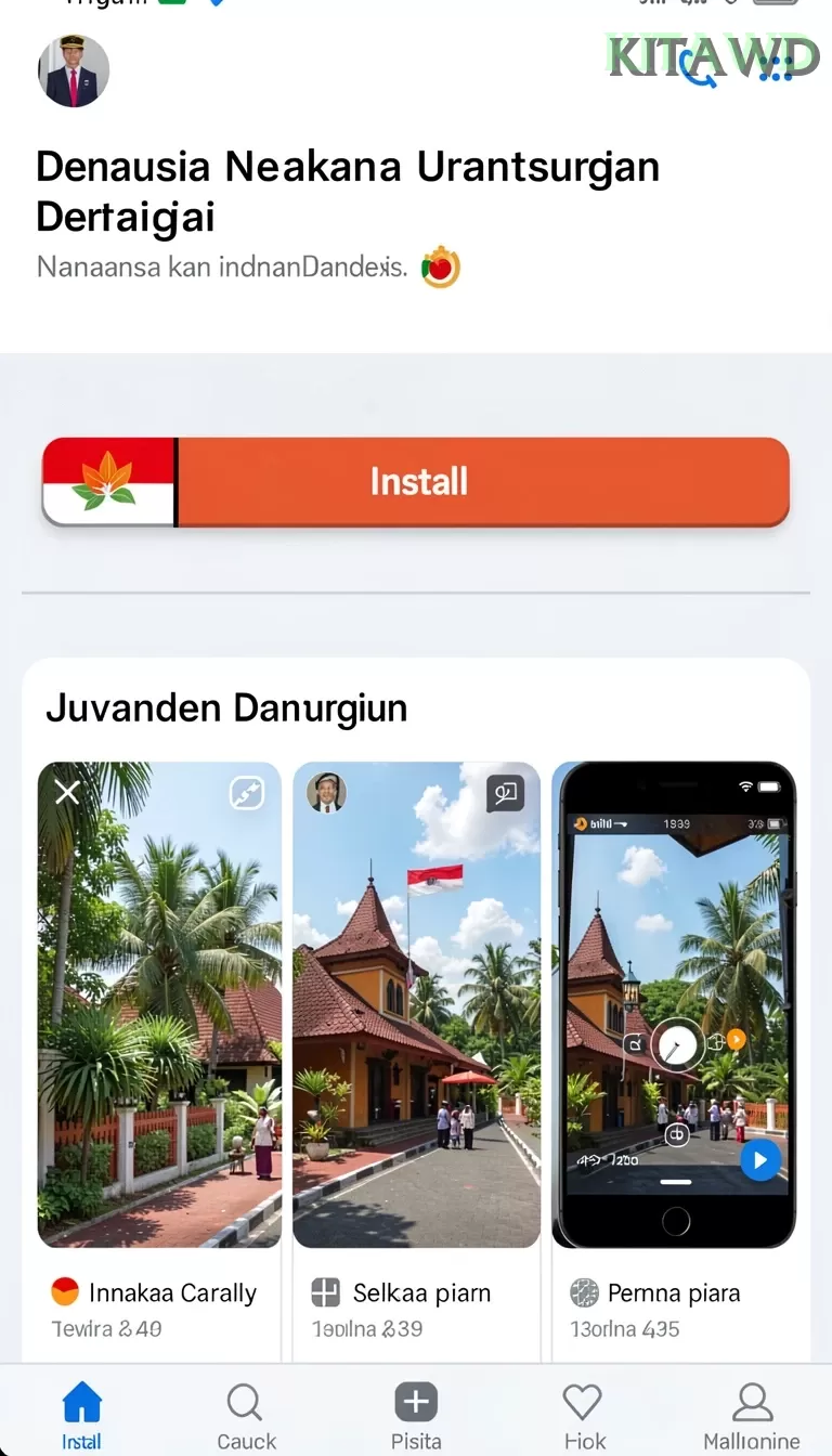 Cuplikan layar RP33 — aktivitas